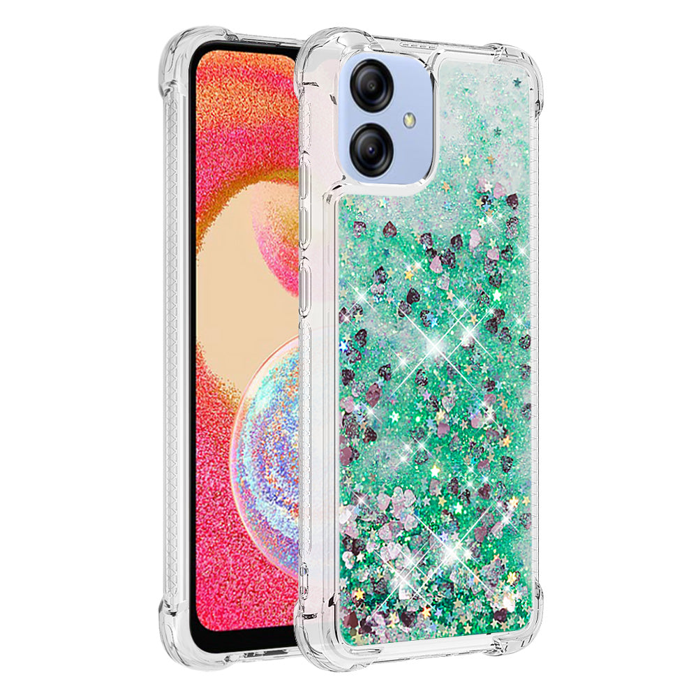 YB Quicksand Series-1 TPU Case for Samsung Galaxy A04e 4G F04 4G M04 4G Quicksand Liquid Sequins Anti-drop Cell Phone Cover YB Quicksand Series-1 TPU Case for Samsung Galaxy A04e 4G F04 4G M04 4G Quicksand Liquid Sequins Anti-drop Cell Phone Cover